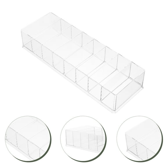 OUNONA 1Pcs Tea Bag Organizer for Counter Multi-function Clear Plastic