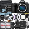 thumbnail image 1 of Nikon Z6 II Mirrorless Camera with NIKKOR Z DX 16-50mm VR Zoom Lens + 64GB Card + Case + Wide angle + Tripod + ZeeTech Accessory Bundle, 1 of 10