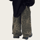 thumbnail image 4 of 2025 nuevos pantalones vaqueros con estampado de leopardo para niños pequeños, pantalones vaqueros informales a la moda, cintura elástica, ajuste holgado para niños y niñas, 4 of 5