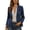 B, variant on Ladies Faux Suedes Notch Lapel Blazers Jackets Single Breasted Fitted Business Casual Coat