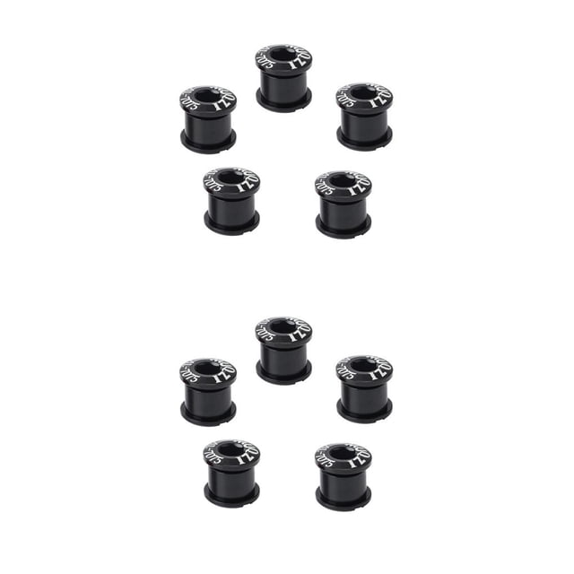 Naiovety Juego de 5 piezas de pernos de bicicleta, pernos y tuercas multicolores, tornillos de máquina de aleación resistentes al desgaste, componentes Type3 NO3 Naiovety CBP213036