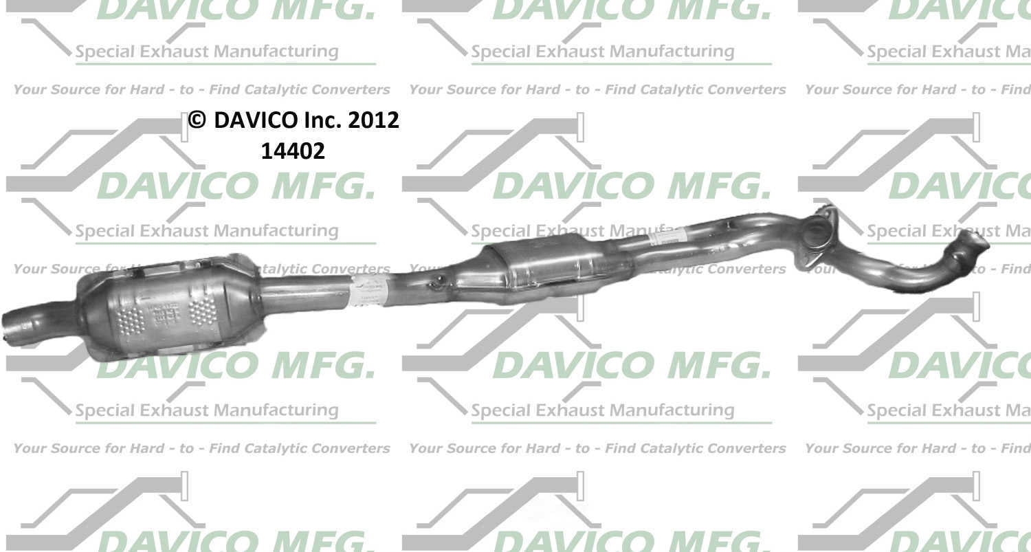 Davico Mfg 14402 Direct-Fit Catalytic Converter
