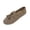 Khaki_013, variant on Domuza Women's Wide Loafers Casual Slip on Flat Shoes new Comfort Penny Loafers with Arch Support Women Dressy Moccasins for Daily Wear Green 7.5(EU-39)