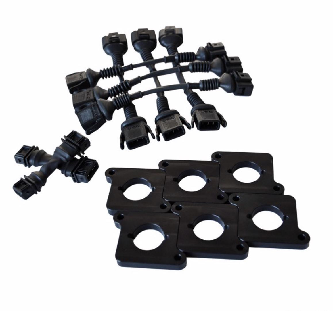 Audi 2.0T FSI Coil Conversion Harness CNC Plate ICM Delete Kit B5 S4 C5