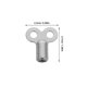 thumbnail image 2 of Zinc Alloy Radiator Key Radiator Gas Key for Bleeding 6Pcs Silver Set, 2 of 5
