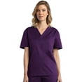 thumbnail image 1 of Red Panda Unisex V-Neck Solid Scrub Top, 1 of 1
