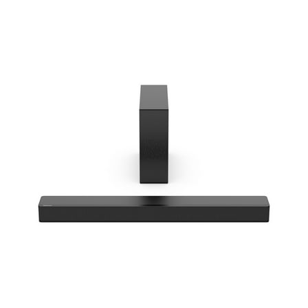 Hisense HS2100 2.1 Channel Soundbar with Wireless Subwoofer and DTS Virtual:X, Dolby Digital- Black