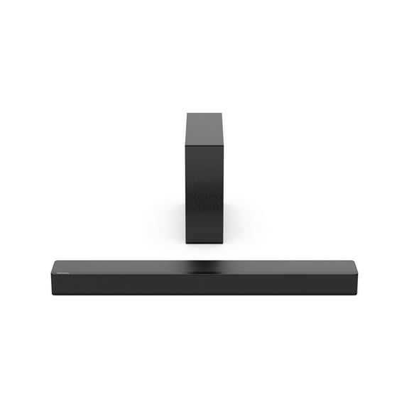 Hisense HS2100 2.1 Channel Soundbar with Wireless Subwoofer and DTS Virtual:X, Dolby Digital- Black