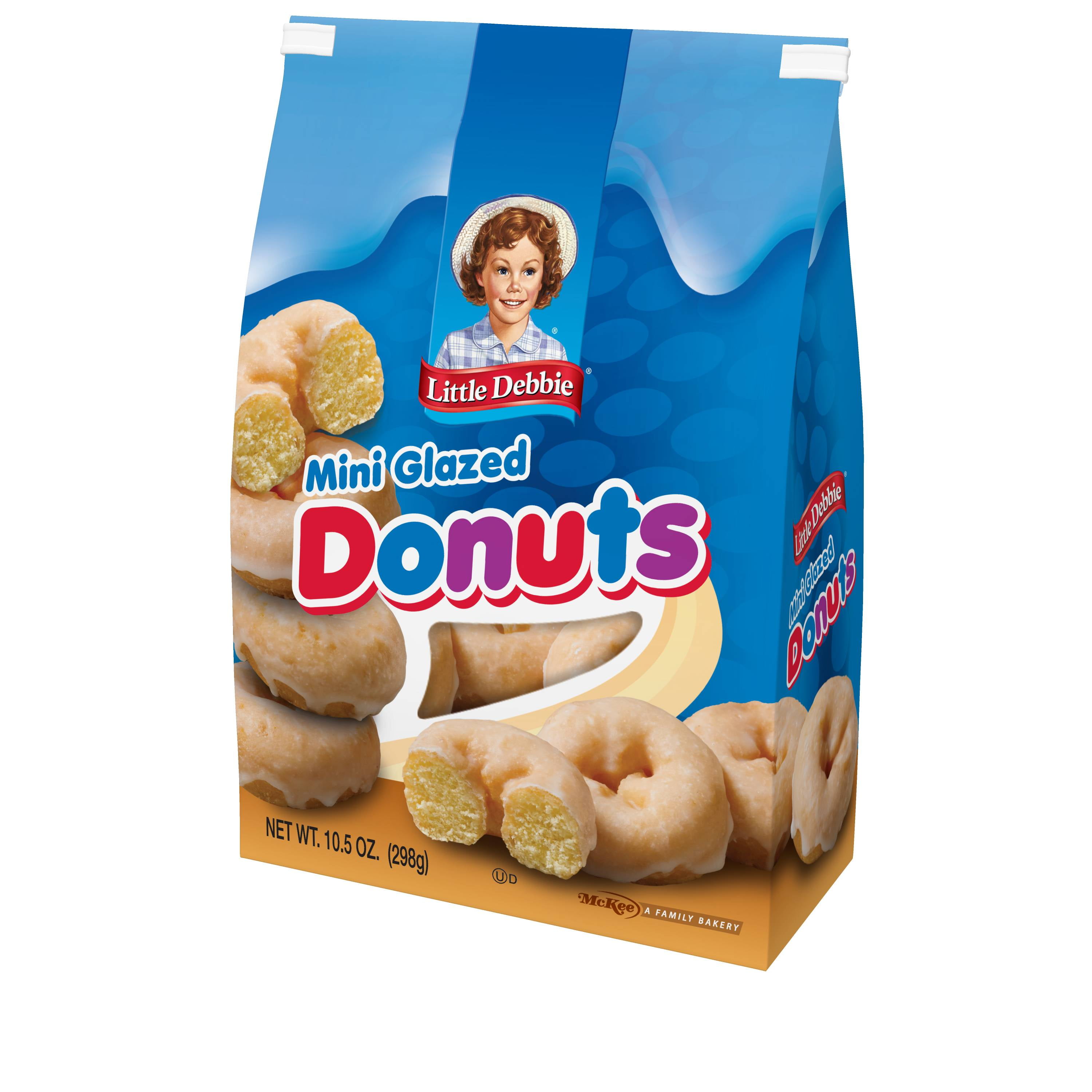 Little Debbie Donuts, Glazed, Mini - 10.5 oz
