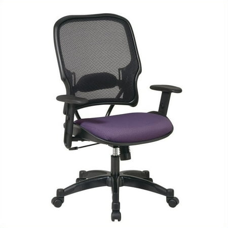 Office Star 15 Series Managers Office Chair in Grape