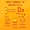thumbnail image 3 of Vitamina D3 Naturalezam 125mcg 5000 Ui 60 Capletas Usp, 3 of 3