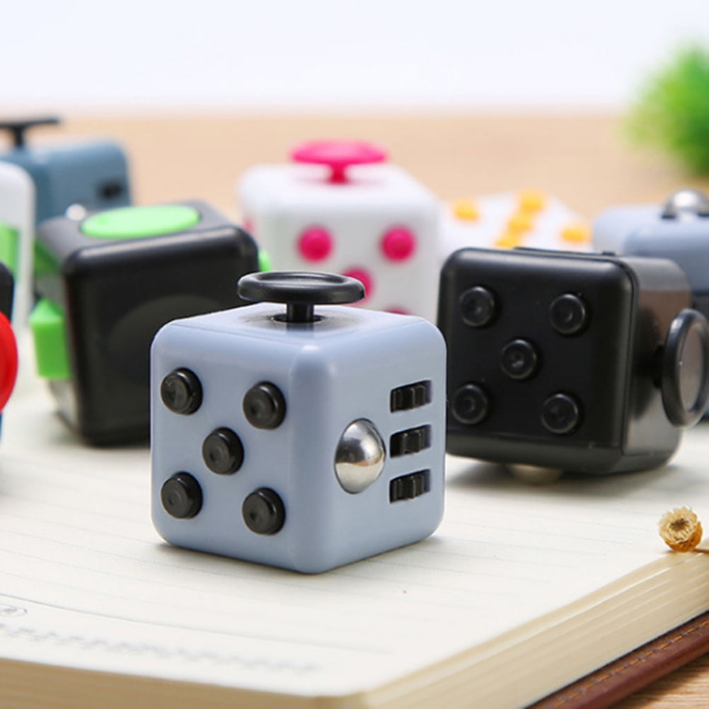 Ralix Fidget Cube Toy Anxiety Stress Relief Focus Attention Work Puzzle .fu0 