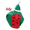 thumbnail image 3 of Conjunto de disfraz de sandía para adultos, cómodo disfraz de fruta para fiestas de juegos de simulación., 3 of 7