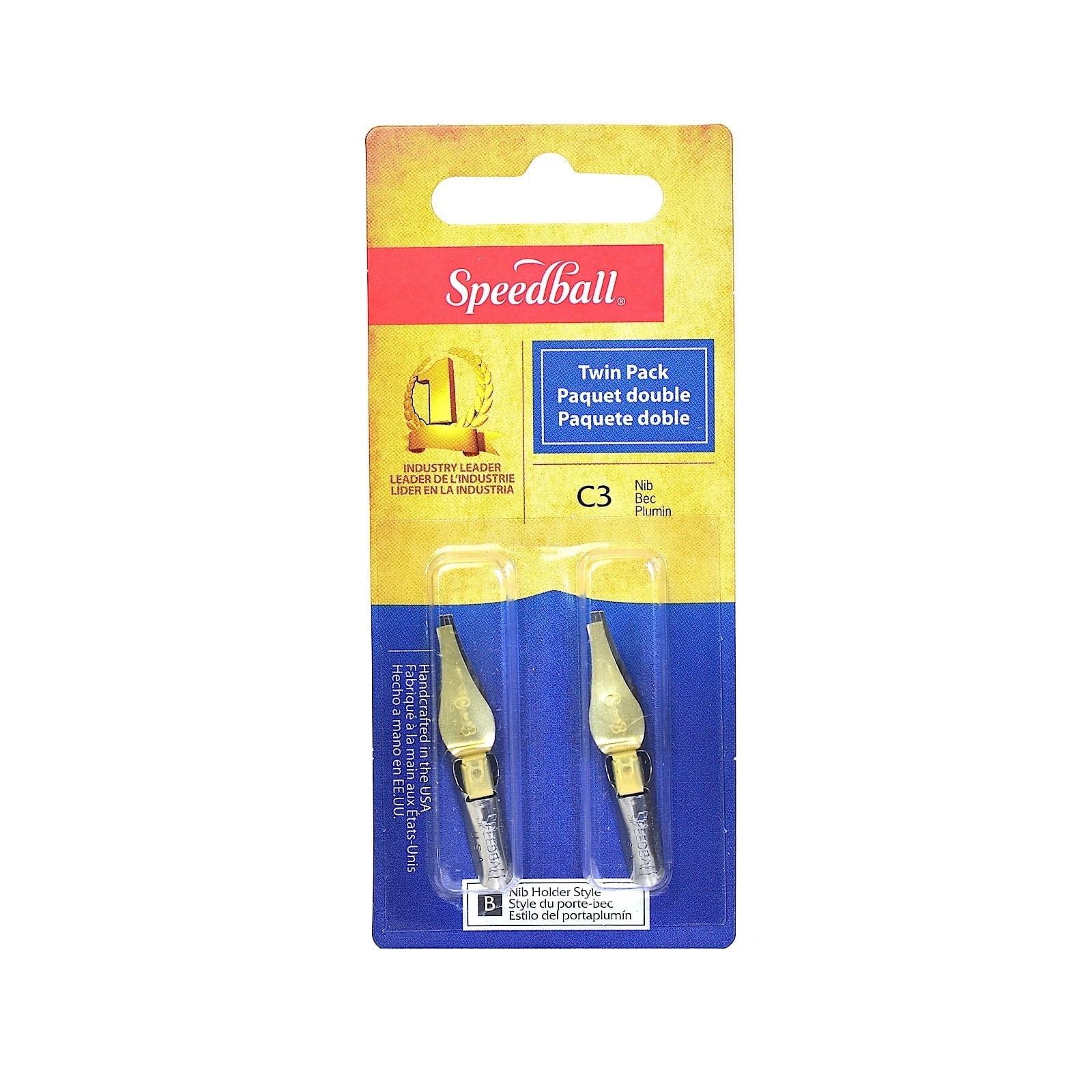 Speedball Calligraphy Broad Edge Pen Points C6 Flat