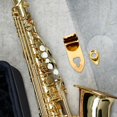 thumbnail image 4 of FENGGUIQU Soporte Metálico Dorado Para Saxofón Con Gancho Mejora Estabilidad Y Confort, 4 of 7