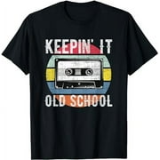 Retro Old School 80s 90s Cassette Hip Hop Music Mixtape T-Shirt