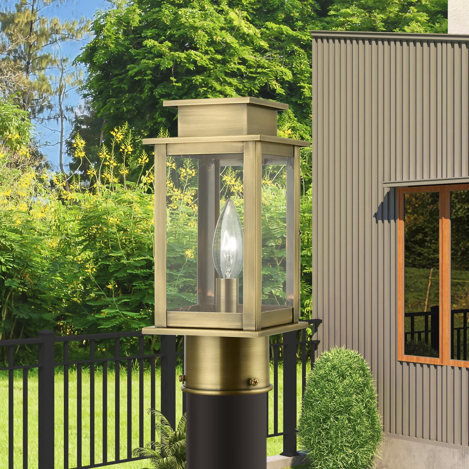 Livex Lighting - Princeton - 1 Light Outdoor Mini Post Top Lantern In Classic