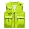 thumbnail image 1 of Chaqueta de Hombres Casual Delgado Multi-Bolsillo Seco Rápido Suelto Montaña Al Aire Libre Abrigo Deportivo, Chaqueta Traje para Hombres, 1 of 3