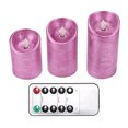 thumbnail image 2 of Vela Led De 3 Uds., Vela De Luz Nocturna, Lámpara De Vela Parpadeante Alimentada Por Batería Con Control Remoto Para Decoración De Fiestas Y Bodas Speravity HA026711-00, 2 of 5
