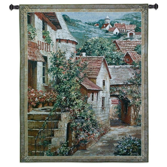 Fine Art Tapestries Italian Country Vill I Wall Tapestry