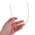 thumbnail image 4 of COMPUKAS Elastic String For Masks With Metal Ends 100Pcs Golden Latex Polypropylene Diy Crafts Stage Performance, 4 of 6