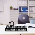 thumbnail image 4 of Handmadetneonsign Gastroenterologist Metal Nameplate, Doctor Desk Nameplate, Desk Name Plate Decor 47319, 4 of 5