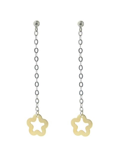 Frank Ronay - 405169 Full of Hearts Earrings in Yellow Gold Plated Sterling Silver
