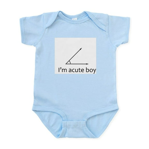 CafePress - Im Acute Boy Body Suit - Baby Light Bodysuit, Size Newborn - 24 Months