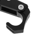 thumbnail image 3 of BESTYASH Gancho Para Equipaje De Motocicleta De Aluminio Negro Resistente Y Plegable Para Uso En Manillar, 3 of 8