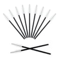 thumbnail image 3 of 100 Pack Disposable Eyelash Mascara Brushes Wands Applicator Makeup Kits - White, 3 of 6