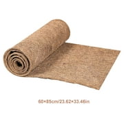 Natural Coco Coir Liner Roll,Replacement Coco LinerCoconut Sheets Coco Mat for Planting, Window Planter Box, Planting Pot Basket, Animal Pet Pad Liner