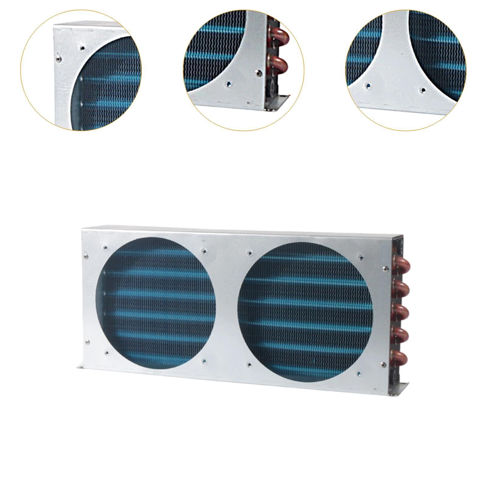 Refrigerator Condenser Coil Cooling Radiator with Copper Tube Aluminum Fin for Industrial Equipment DIY