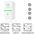 thumbnail image 4 of Wosthever Stop Watt Energy Saver Home Professional Electricity Saver Antirrobo Dispositivos de giro lento Fácil instalación Electrodomésticos Reino Unido enchufe, 4 of 6