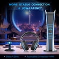 thumbnail image 3 of Auriculares inalámbricos para juegos Gtheos Captain 300 para PS5/PS4/PC, 3 of 9