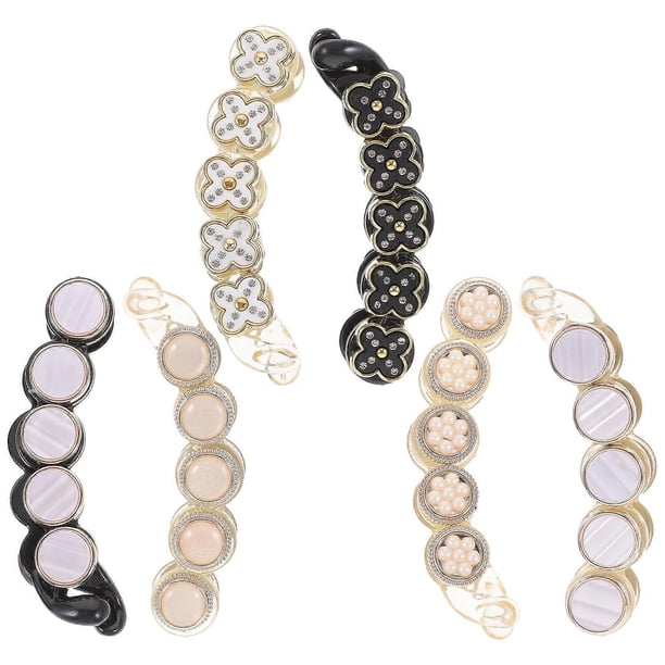 Cute Hair Clips For Women Hair Styling Accessories 6 Pcs Assorted Color Decorative Clips Ideal For Party