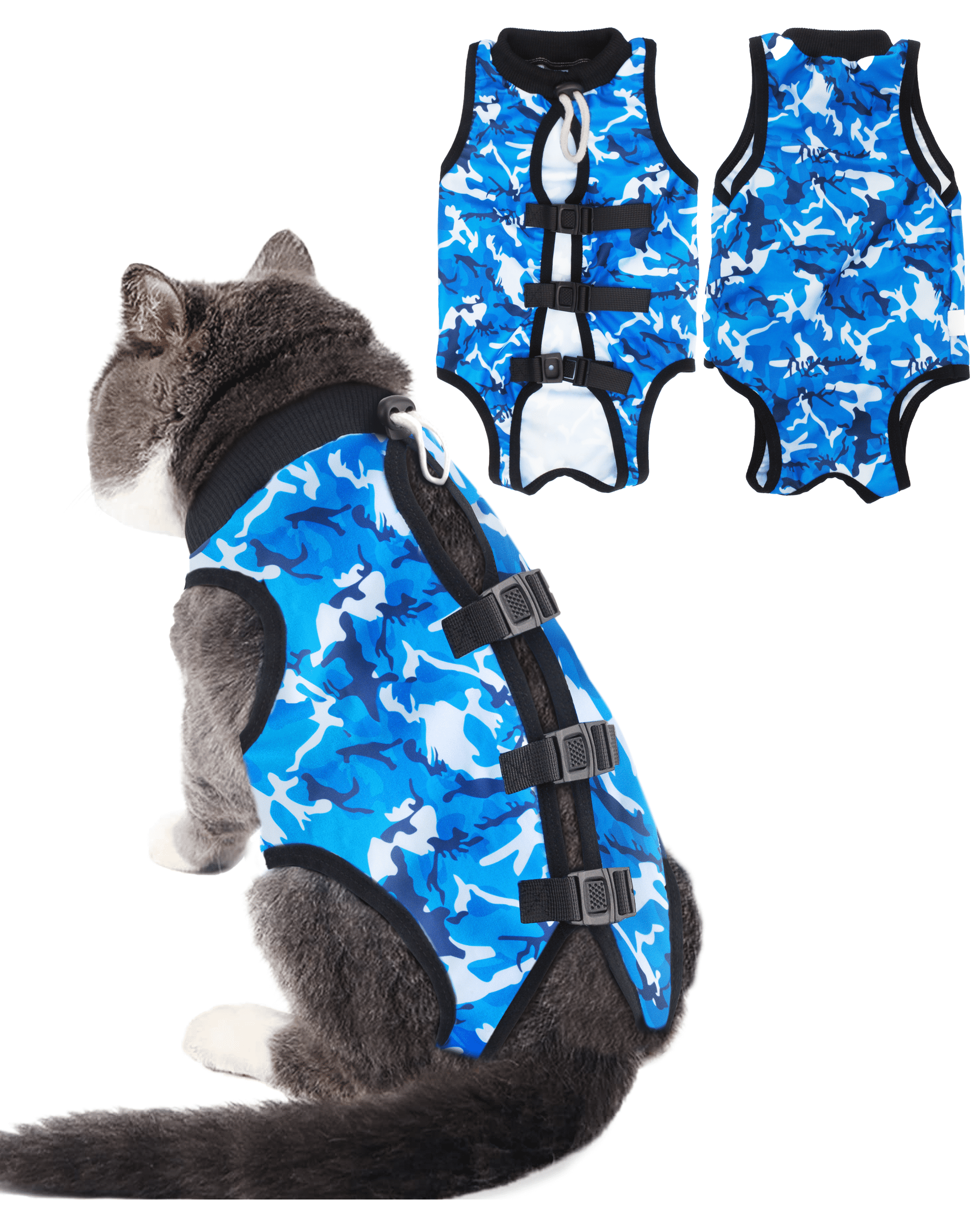 LEXVSS Cat Recovery Suit Prevent Lick wound Cloth