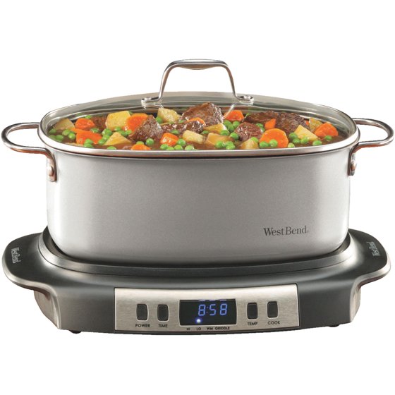 West Bend Electronic Versatility 6QT Slow Cooker