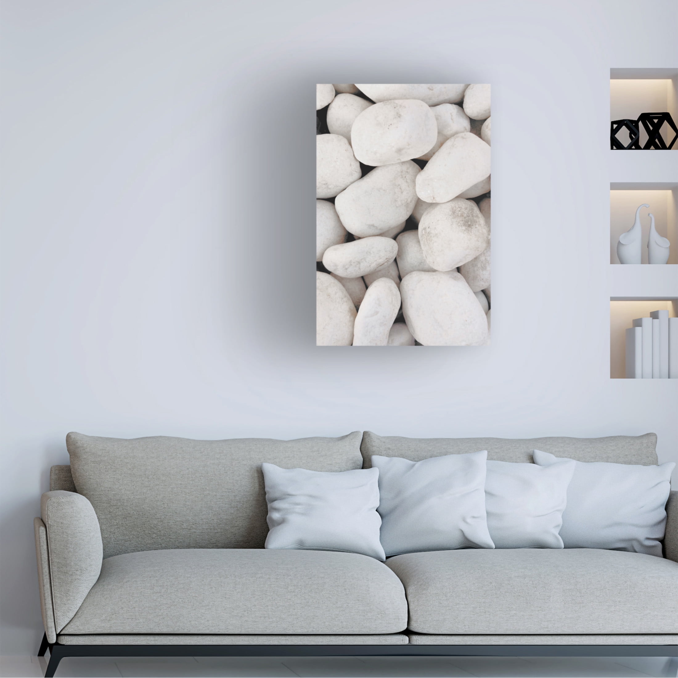 Trademark Fine Art Pictufy Studio III Stones 1 Canvas Wall Art
