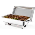 thumbnail image 1 of Electric Chafing Dish Set, 1 x 1/1 Pan, silver, 1 of 6