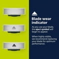 thumbnail image 4 of Paquete de cuchillas de afeitar compatibles con Philips Oneblade, repuesto de una hoja Pro, modelo QP25XX, QP26XX, QP65XX, 3 unidades, 4 of 6
