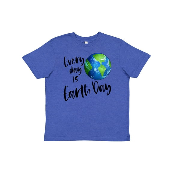 Inktastic Every Day is Earth Day Youth T-Shirt