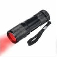 thumbnail image 1 of 670nm 9led Deep Red Light Flashlight Against Deteriorating Eyesight Red Torch, 1 of 5