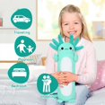 thumbnail image 4 of Peluche de peluche Auspicious Beginning Axolotl, 50 cm, 4 of 7