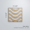 thumbnail image 3 of Ekena Millwork 11 3/8"W x 11 3/8"H x 1/4"T Small Parker Decorative Fretwork Wood Wall Panels, Alder, 3 of 18