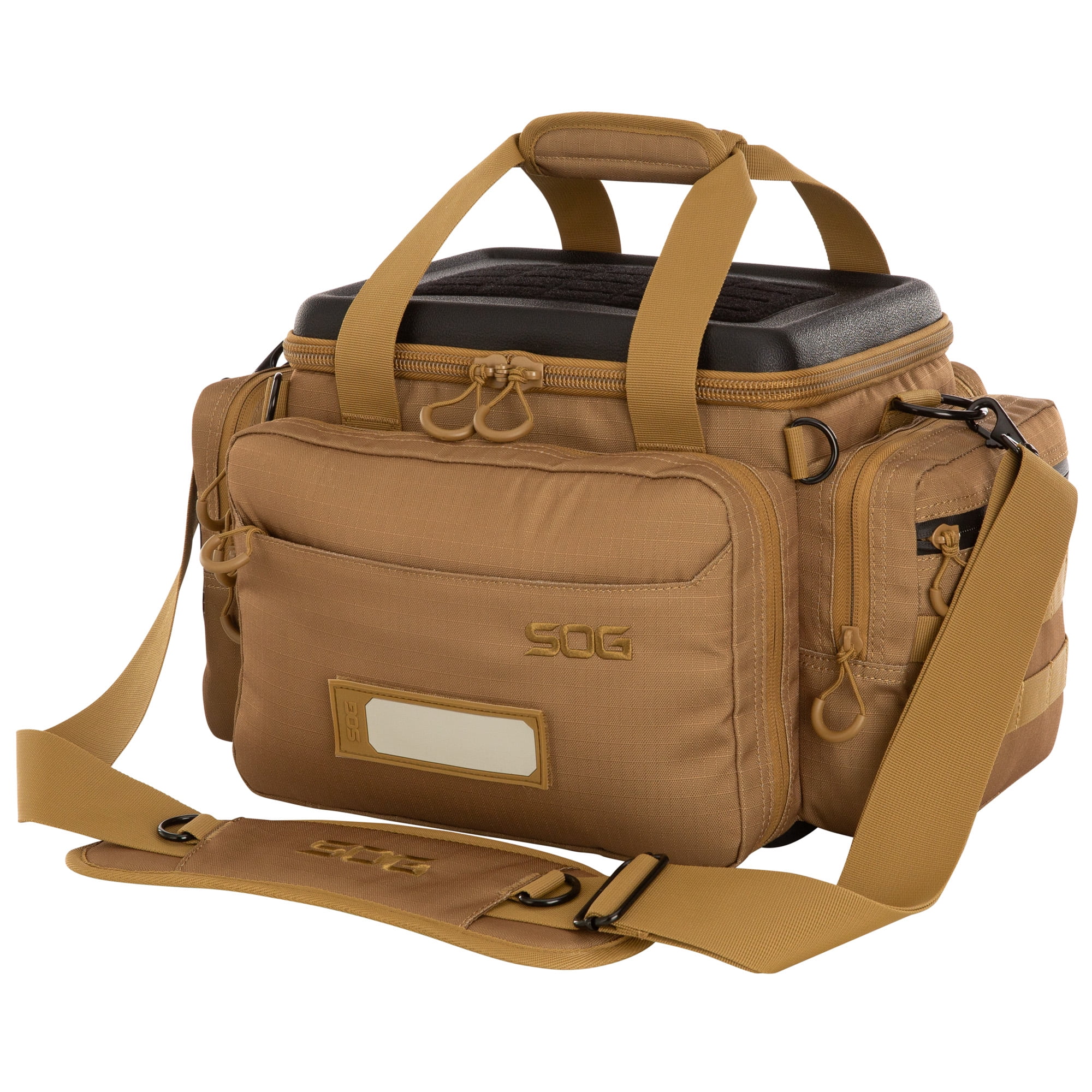 SOG Gold Range Bag, Soft Case Ammunition Case and Holder for Shooting Enthusiasts, Polyester