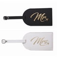 thumbnail image 3 of SPHET Mr Mrs Luggage Tag Travel Suitcase Tags Name Phone Address Label Identifier Wedding Bridal Gift, 3 of 7