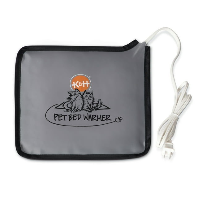 K&H PET PRODUCTS Lit pour Animaux de Compagnie Gris Petit 8,5 X 9 Pouces