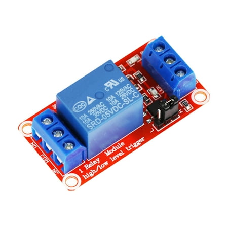 fankhu 1/2/4/8 Channel Relay Module Board Shield Support High Low Level Trigger 5V 12V 24V Indicator Light for Arduino
