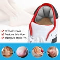 thumbnail image 2 of Back of Heel Cushion Pads, Adhesive Heel Grips Inserts for Boots, Loose Shoes Too Big, Reusable Heel Guards Liners for Women Men, Improve Shoe Fit,8PCS-Gray, 2 of 5
