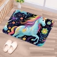 thumbnail image 5 of Unicorn Polyester Non-Slip Chair Mat Rug Outdoor Carpet Door Mat Machine Washable, 5 of 6